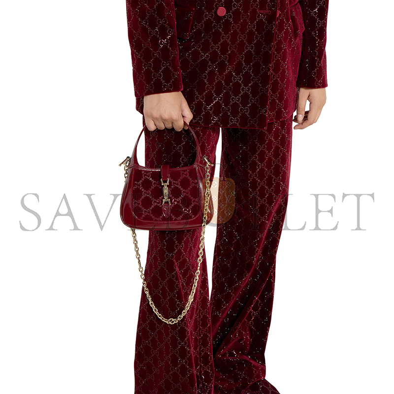 GUCCI JACKIE 1961 CRYSTALS MINI BAG ‎836684 (19*13*3cm)